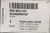 VW Audi Skoda SEAT foam block damping cushion (30x20x4cm) 000863421