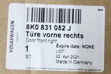 Audi A4 S4 RS4 B8 2008-16 door panel (front right) 8K0831052J