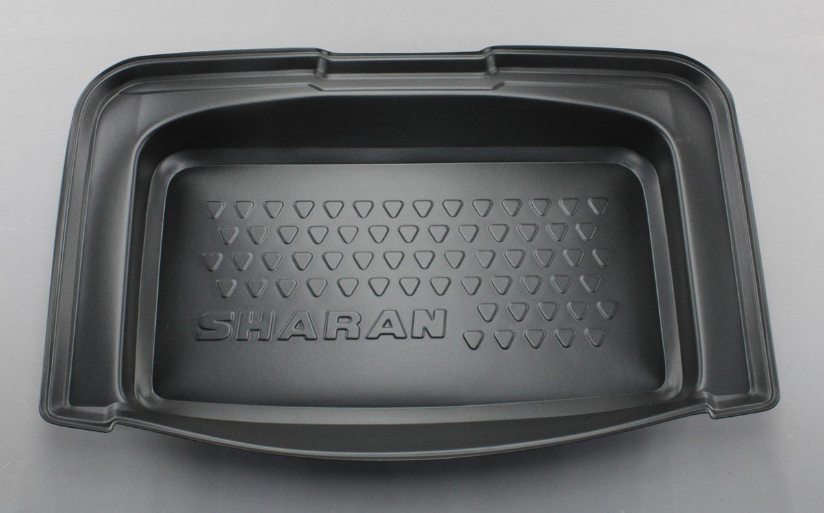 VW Sharan 2010-2021 boot luggage compartment tray 6+7 seater 7N0061161A, view 1