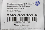 VW Sharan 2010-2021 boot luggage compartment tray 6+7 seater 7N0061161A