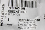 VW Crafter 2017-on rear bumper reflector (left) 7C0945105