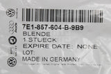 VW Transporter T5.1 T6 right lower wing mirror trim 7E1857604B 9B9
