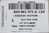 Audi A1 2011-2018 luggage comparment boot floor 8X0861475A CA9
