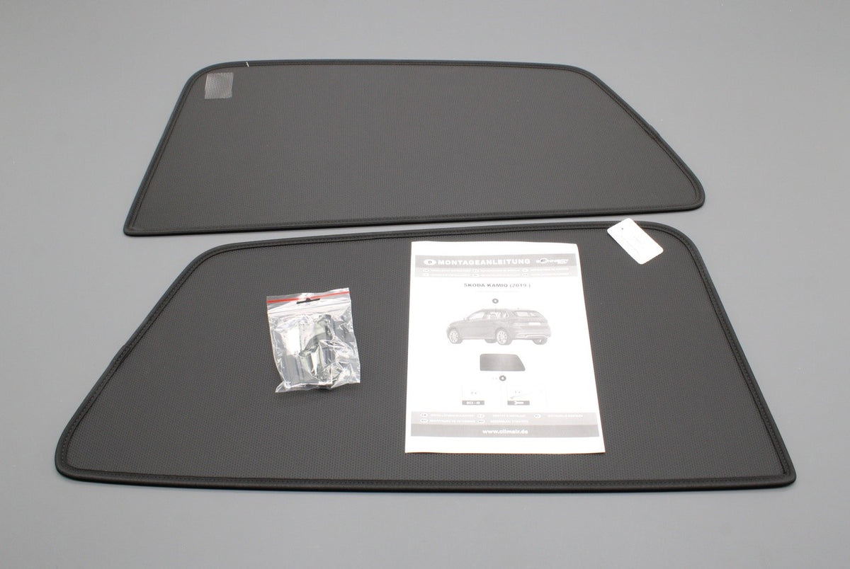 Skoda Kamiq 2019-on rear door windows sun blinds kit 658064363, view 1