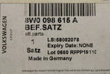Audi A4 S4 2016-on bonnet attachment parts kit 8W0098615A