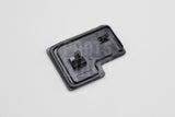 VW Caddy 2004-21 side sliding door rail end cap (left) 2K0843883C 9B9