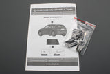 Skoda Kamiq 2019-on rear door windows sun blinds kit 658064363