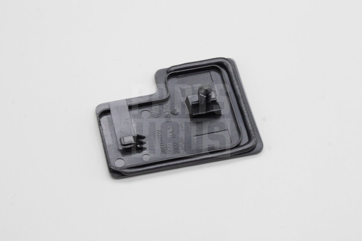 VW Caddy 2004-21 side sliding door rail end cap (left) 2K0843883C 9B9