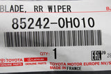 Toyota rear wiper blade 85242-0H010