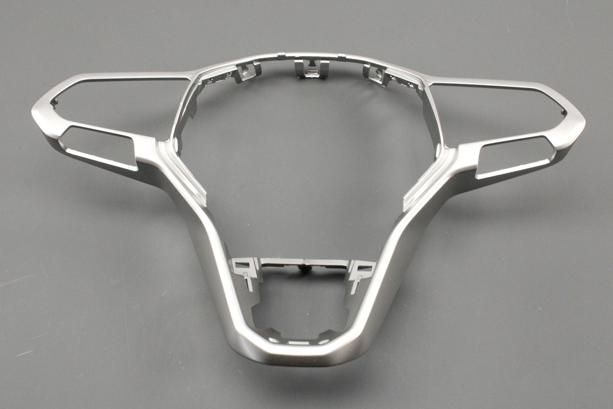 VW Golf MK8 2020-on steering wheel trim (bright chrome) 5H0419685B 3DP, view 1