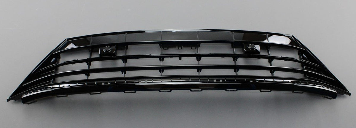 VW Tiguan 2016-on front lower bumper centre grille black 5NA853677H 041, view 1