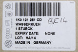 VW Golf MK6 Audi A3 Skoda SEAT 1.4 1.6 TSI coolant radiator 1K0121251CD