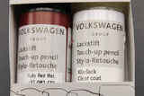 VW Audi touch up paint set ruby red metallic A3Q (x2 9ml) LST0M2A3Q