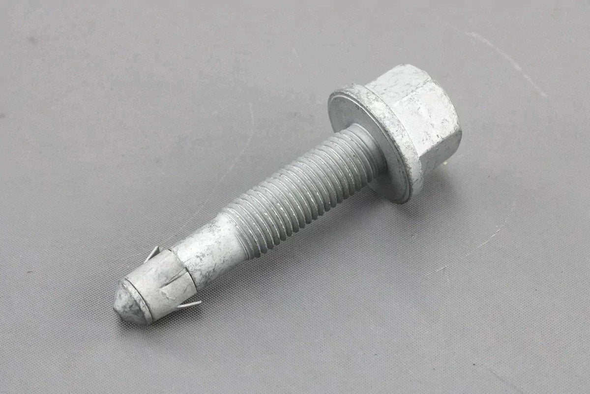 VW Transporter T5 T6 spare wheel bracket mounting bolt 58mm 701801651B, view 1