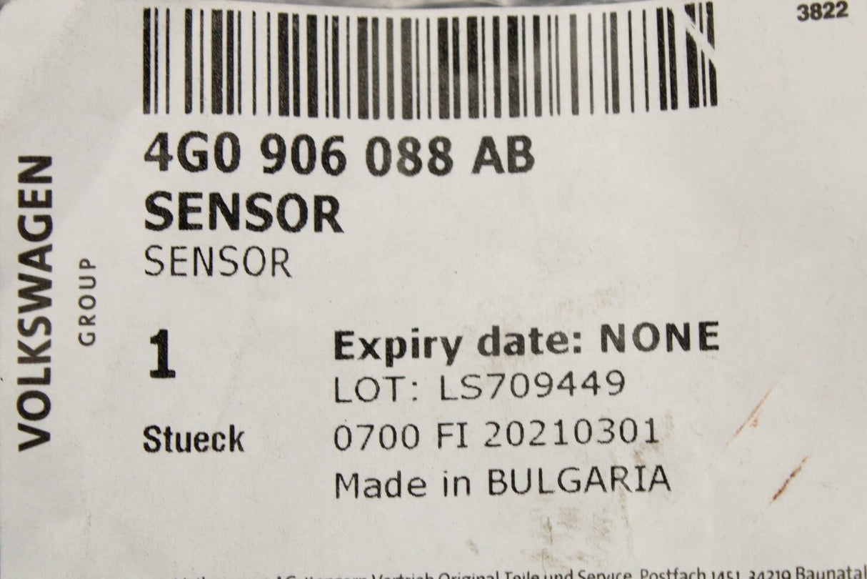 Audi A6 11-18 Q5 13-17 V6 3.0 TDI exhaust gas temp sensor 4G0906088AB