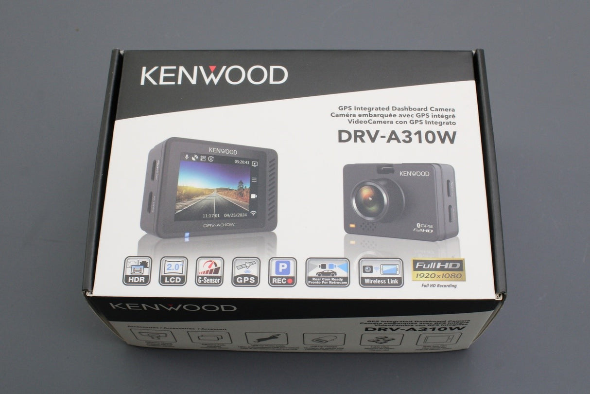VW accessory Kenwood DRV-A310R11CA front & rear dash cam ZGB000052310CA