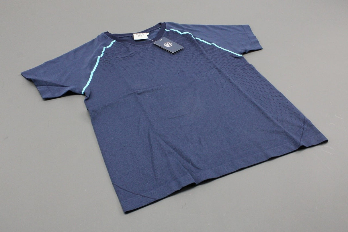 VW ID mens outdoor t-shirt in navy blue (L) 10A084203C 530