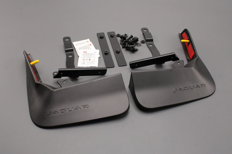 Jaguar F-Pace SVR 2016-on mud flaps (front & rear) T4A27268 T4A40931, view 1