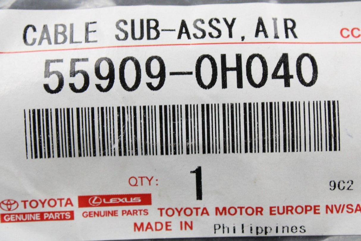 Toyota air control cable 55909-0H040