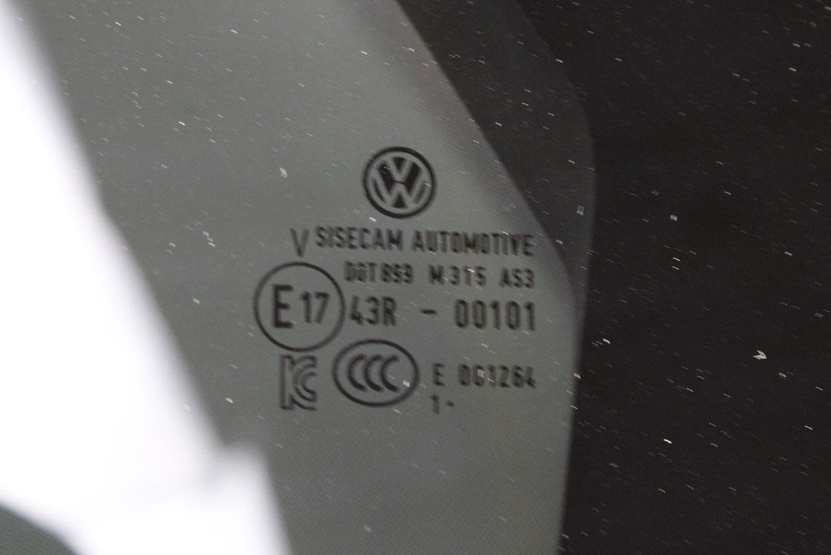 VW T-Roc 18-on rear quarter glass window with seal (left) 2GA845213L 5AP