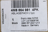 Audi Q7 Q8 16-on centre console stowage compartment insert 4M8864981 4PK