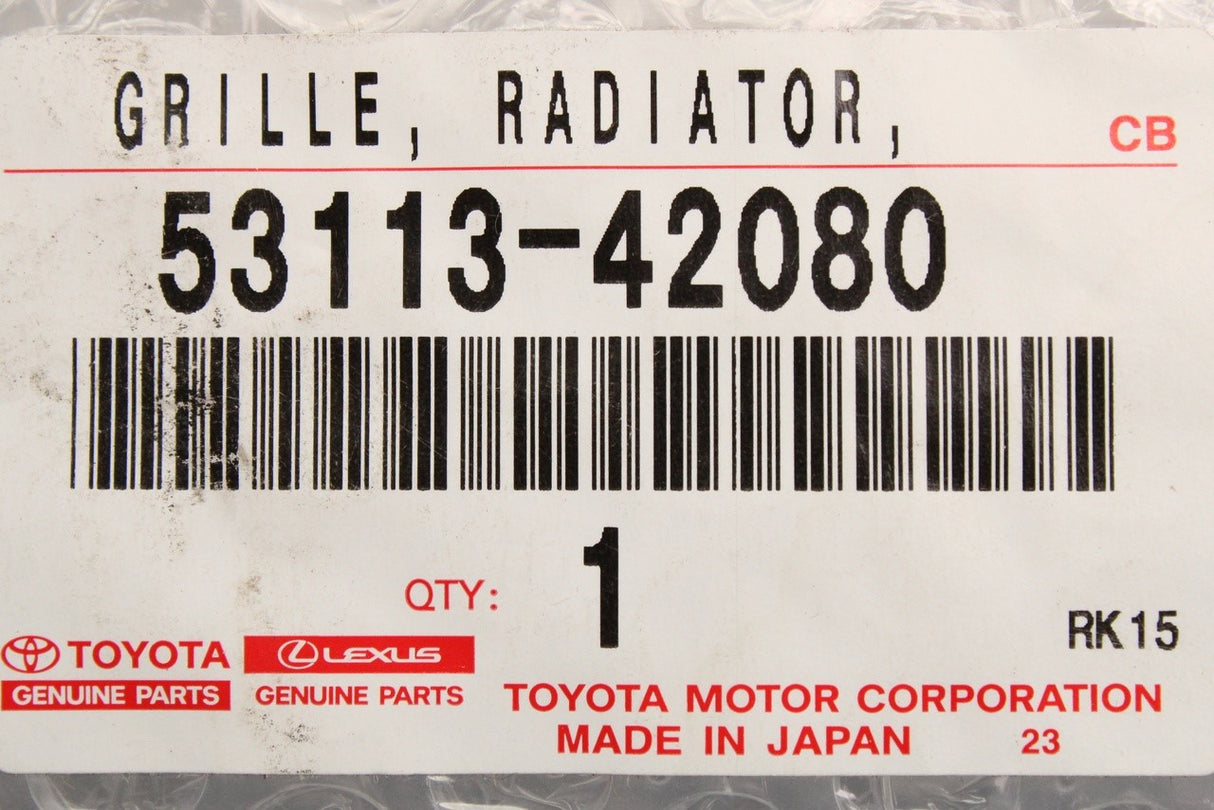 Toyota RAV4 2012-2019 lower radiator grille (front) 53113-42080