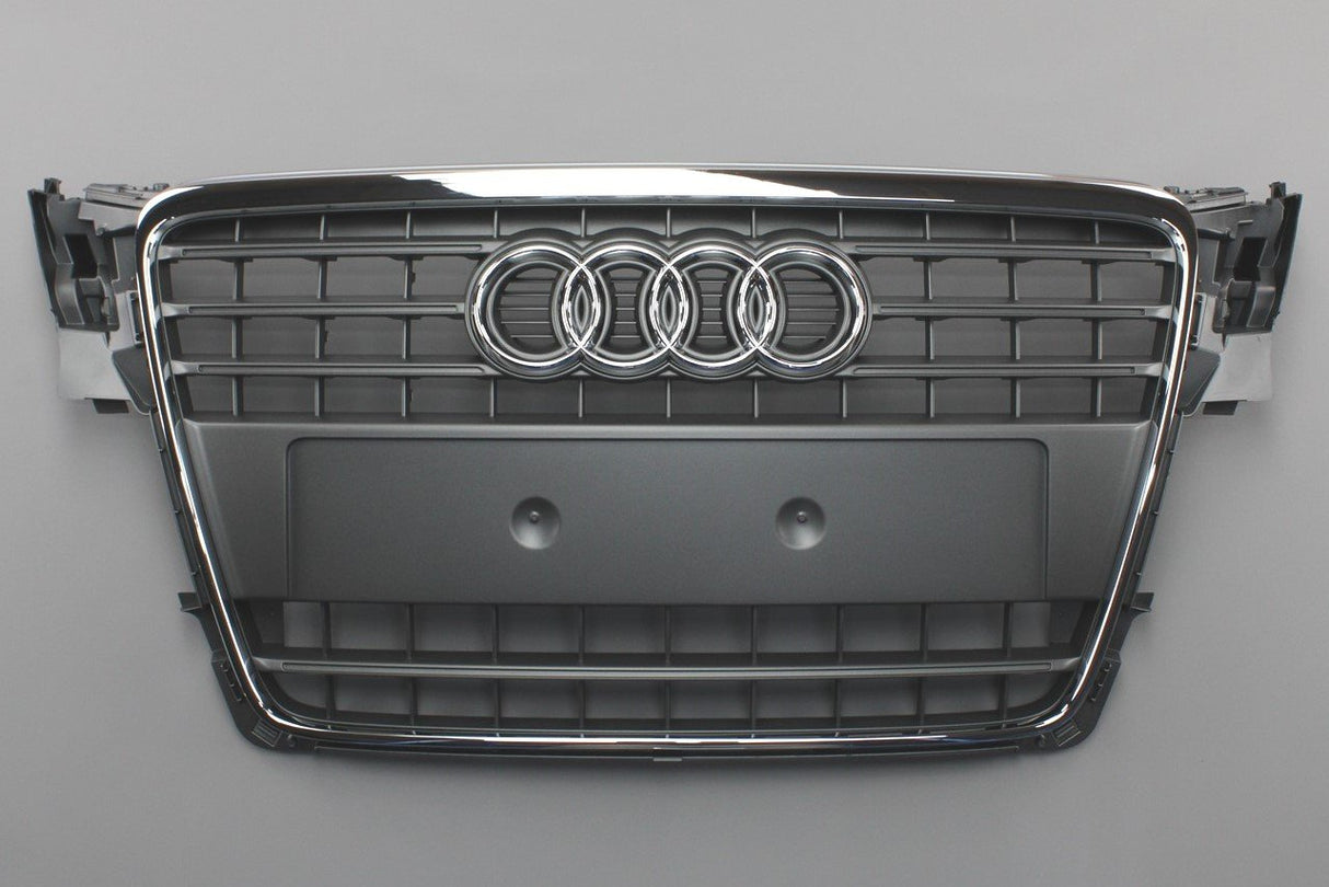 Audi A4 B8 08-12 front bumper radiator grille (stone grey) 8K0853651 1QP
