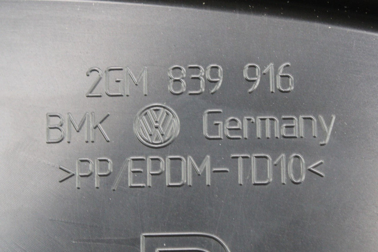 VW T-Cross 2019-on rear inner door panel cover (right) 2GM839916