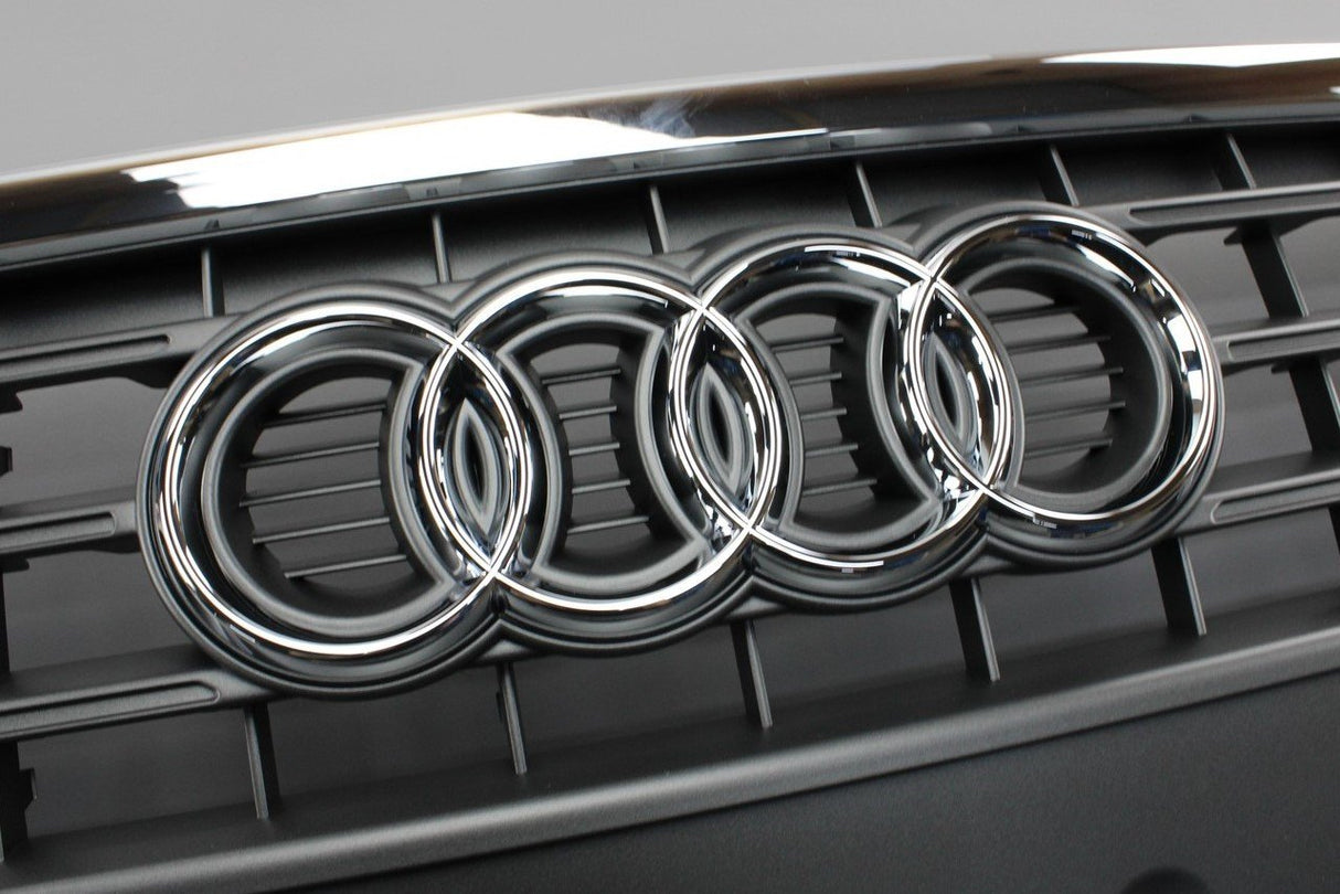 Audi A4 B8 08-12 front bumper radiator grille (stone grey) 8K0853651 1QP