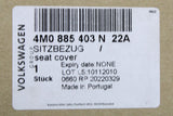 Audi Q7 4M 2016-on rear double seat bench cover (black) 4M0885403N 22A