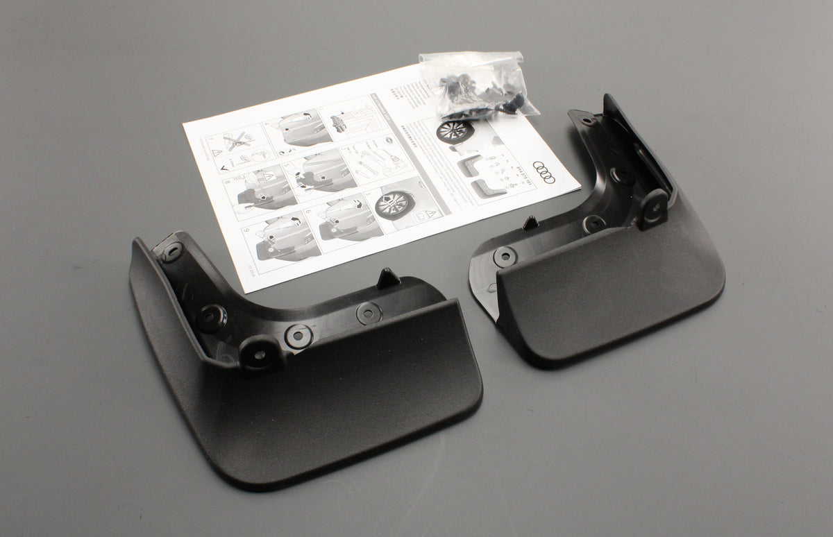 Audi A3 8Y 21-on S3 24-on accessory mud flaps set (rear) 8Y4075101, view 1