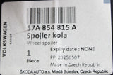 Skoda Karoq 2018-on front wheel arch liner section (left) 57A854815A