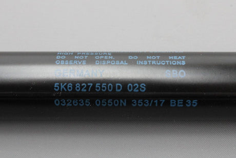VW Golf MK6 2009-13 Hatchback Boot gas strut (x1) 5K6827550D