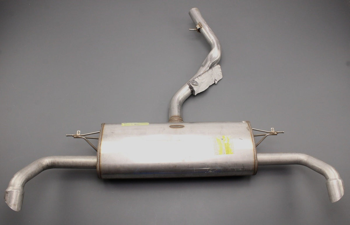 BMW X6 E71 35dX 2008-2012 rear exhaust silencer 18307807055, view 1