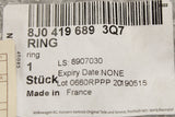 Audi A3 A6 TTRS R8 RS3 RS6 steering wheel trim (aluminium) 8J0419689 3Q7
