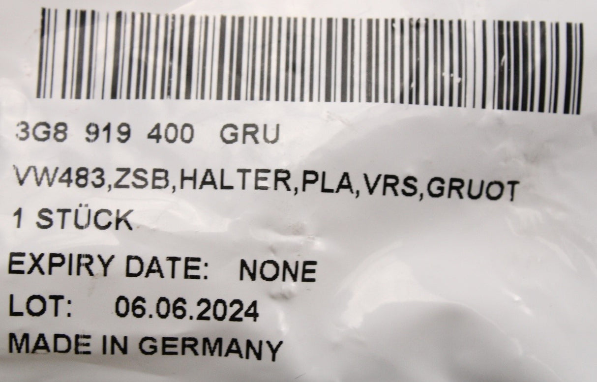 VW Arteon 17-on front side parking sensor bracket (right) 3G8919400 GRU