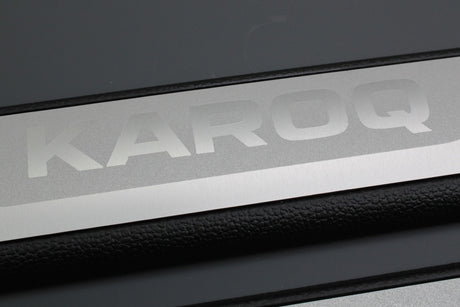 Skoda Karoq 2018-on decorative door sill strips 57A071303A