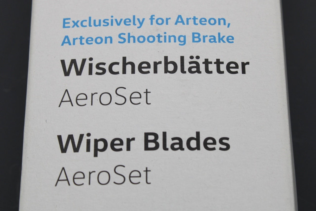 VW Arteon 2017-on front windscreen wiper blades RHD 3G8998002A