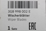 VW Arteon 2017-on front windscreen wiper blades RHD 3G8998002A