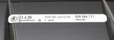 Skoda Fabia Estate 2015-2023 rear bumper protector (black) 6V9064711