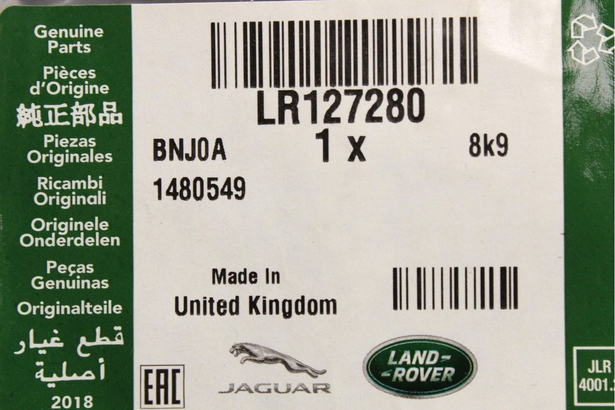 Land Rover Discovery Sport 2015-on centre console rubber mat LR127280