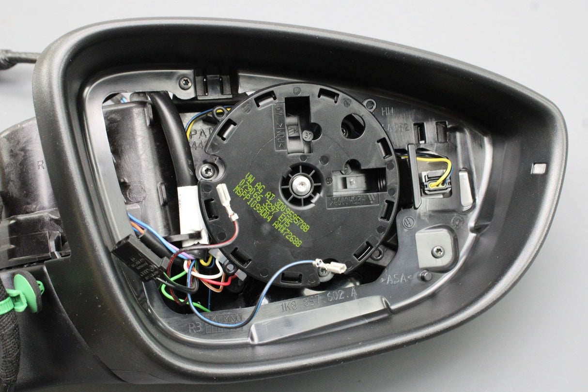 VW Eos 2011-2016 RHD wing mirror housing (right) 1Q2857508AJ 9B9