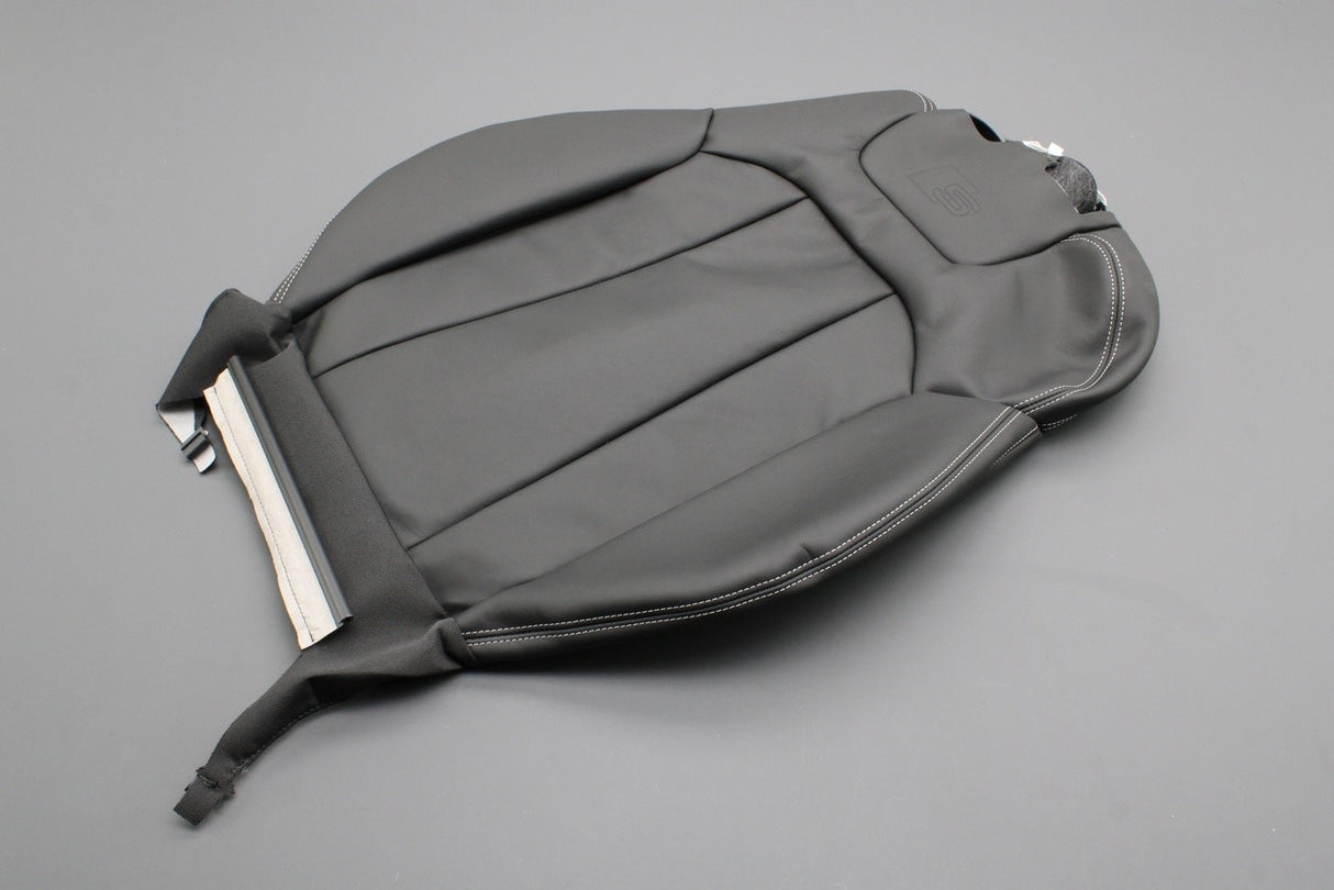 Audi Q7 S-Line SQ7 2016-on front seat backrest cover (right) 4M0881806F YUX