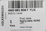 Audi Q7 S-Line SQ7 2016-on front seat backrest cover (right) 4M0881806F YUX