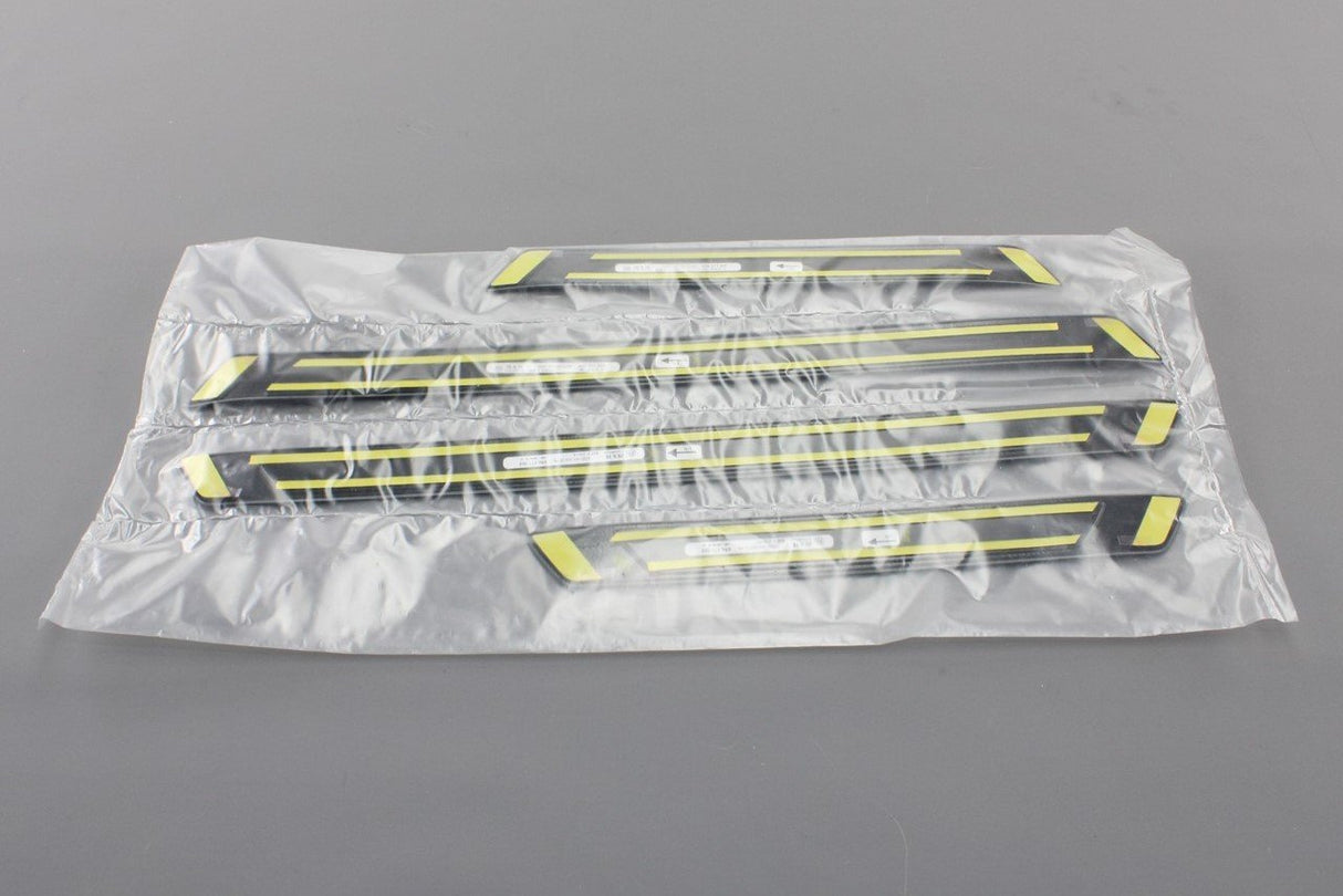 VW Polo 6R 6C 2010-17 stainless steel door sill protector set 6R4071303