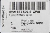 Audi A4 S4 Avant 2016-on rear seat backrest panel (left) 8W9885501B GW8