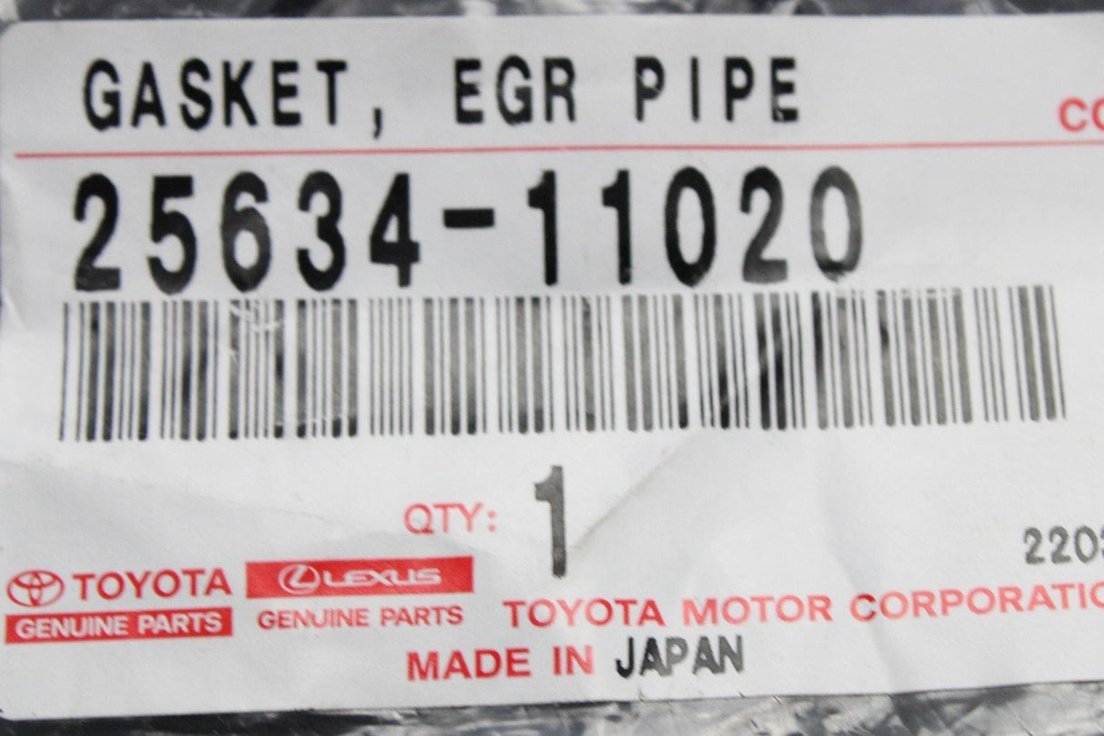 Toyota Lexus egr pipe gasket 25634-11020