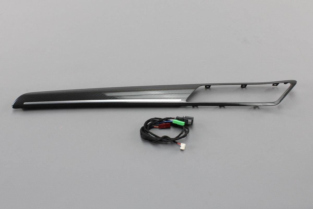 VW Golf R MK7 7.5 front left door card insert trim (5DR) 5G4858065B CSJ, view 1