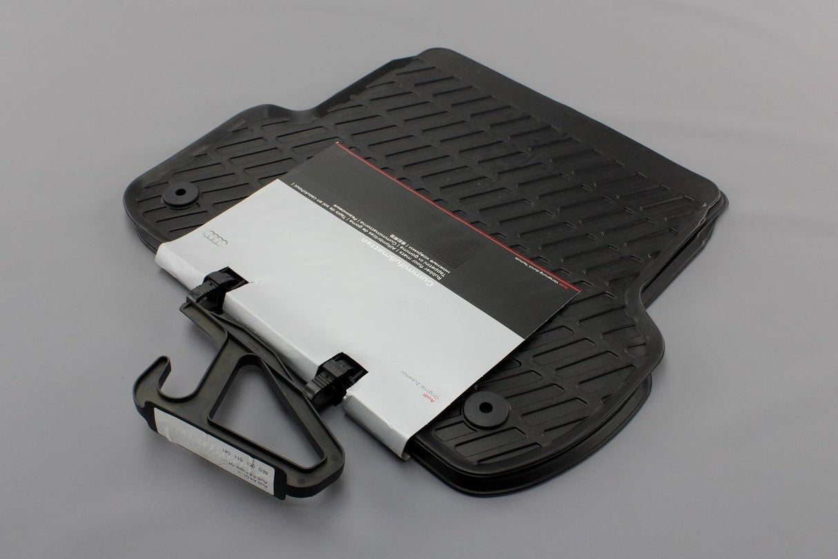 Audi A4 B6 B7 saloon 2001-2008 rear rubber floor mats 8E0061511 041
