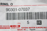 Toyota Lexus o-ring seal 90301-07037